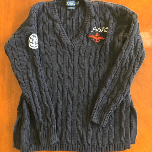 Polo Ralph Lauren Sweaters - Polo Ralph Lauren dark blue sweater
